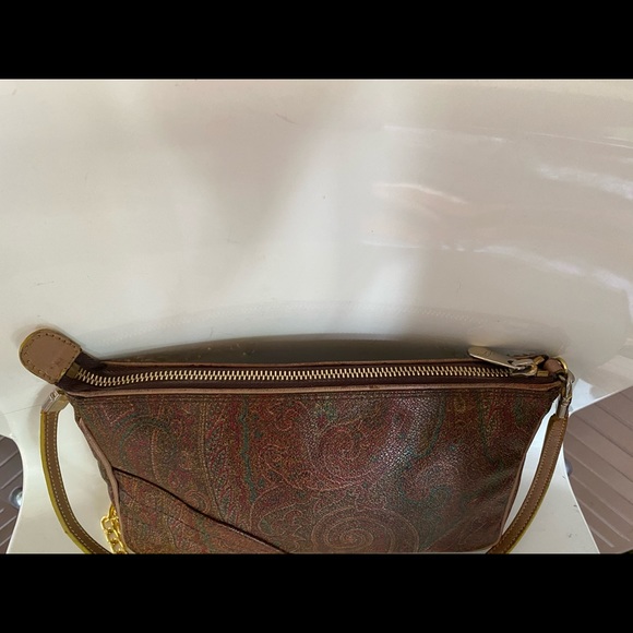 ETRO Pochette Paisley GUC strap and xtra chain - Picture 3 of 12